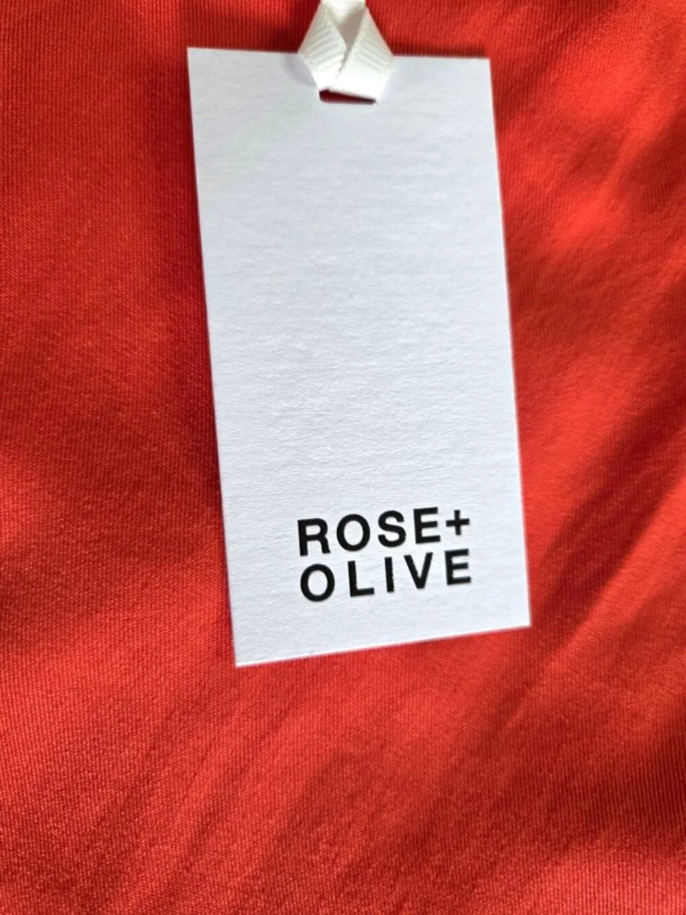 Rose + Olive Coral Short Sleeve Blouse Tunic Women's Small 100% Rayon NWT - Picture 5 of 9